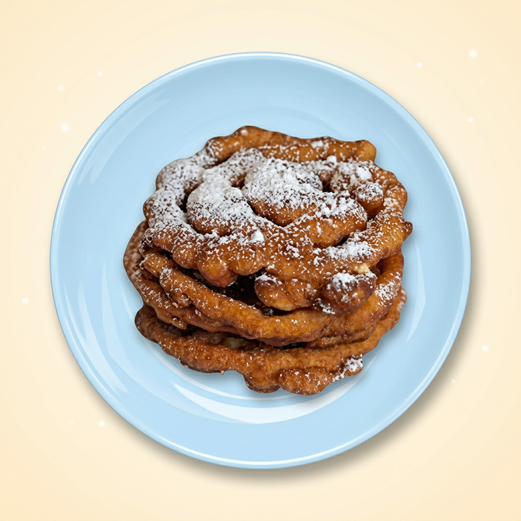 Pumpkin Spice funnel cake
